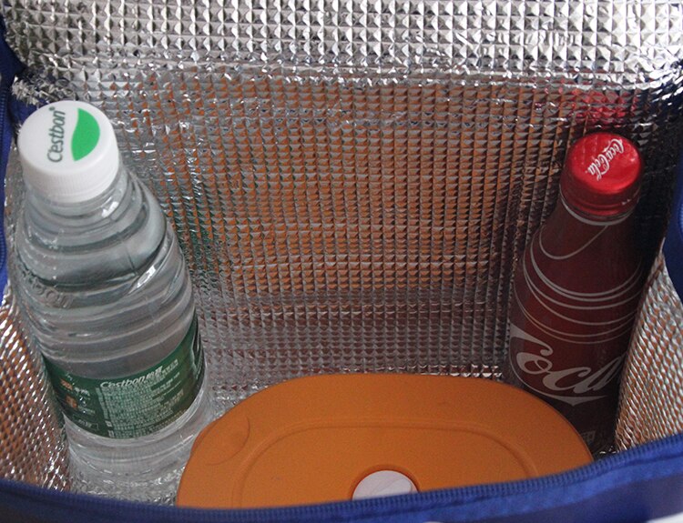 8L portable eco friendly cooler bag thermal picnic lunch box vehicle insulation shoulder bag food drinks fresh carrier bag