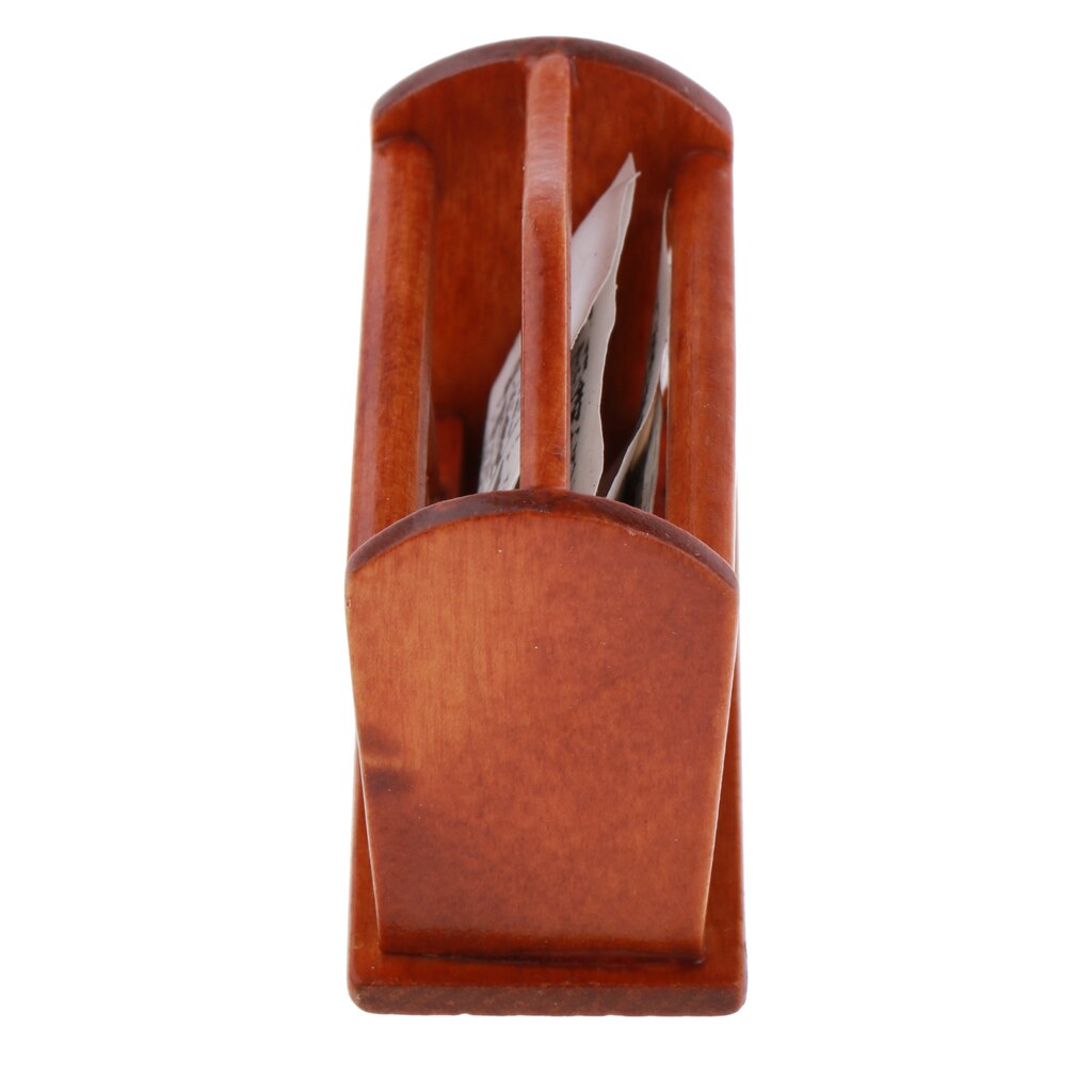 Magideal 1:12 Schaal Miniatuur Tijdschriftenrek Poppenhuis Kantoor Meubels Poppenhuis Accessoires
