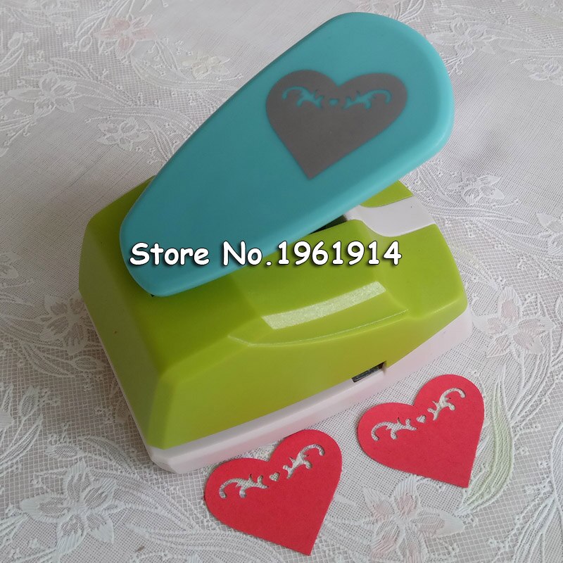 4.2cm hollow heart punches limited edition large craft punches decorative hole punch very beautiful puncher