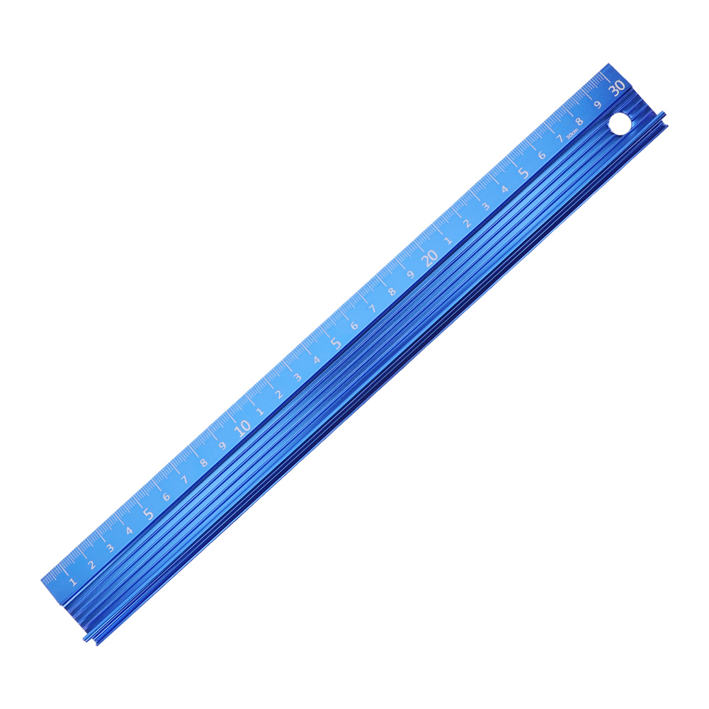 20CM 30CM 45CM 60CM Schneiden Lineal Metall Handwerk Sicherheit Lineal Nicht Unterhose Aluminium Legierung Multifunktionale Schutz lineal Metall Lineal: Orange