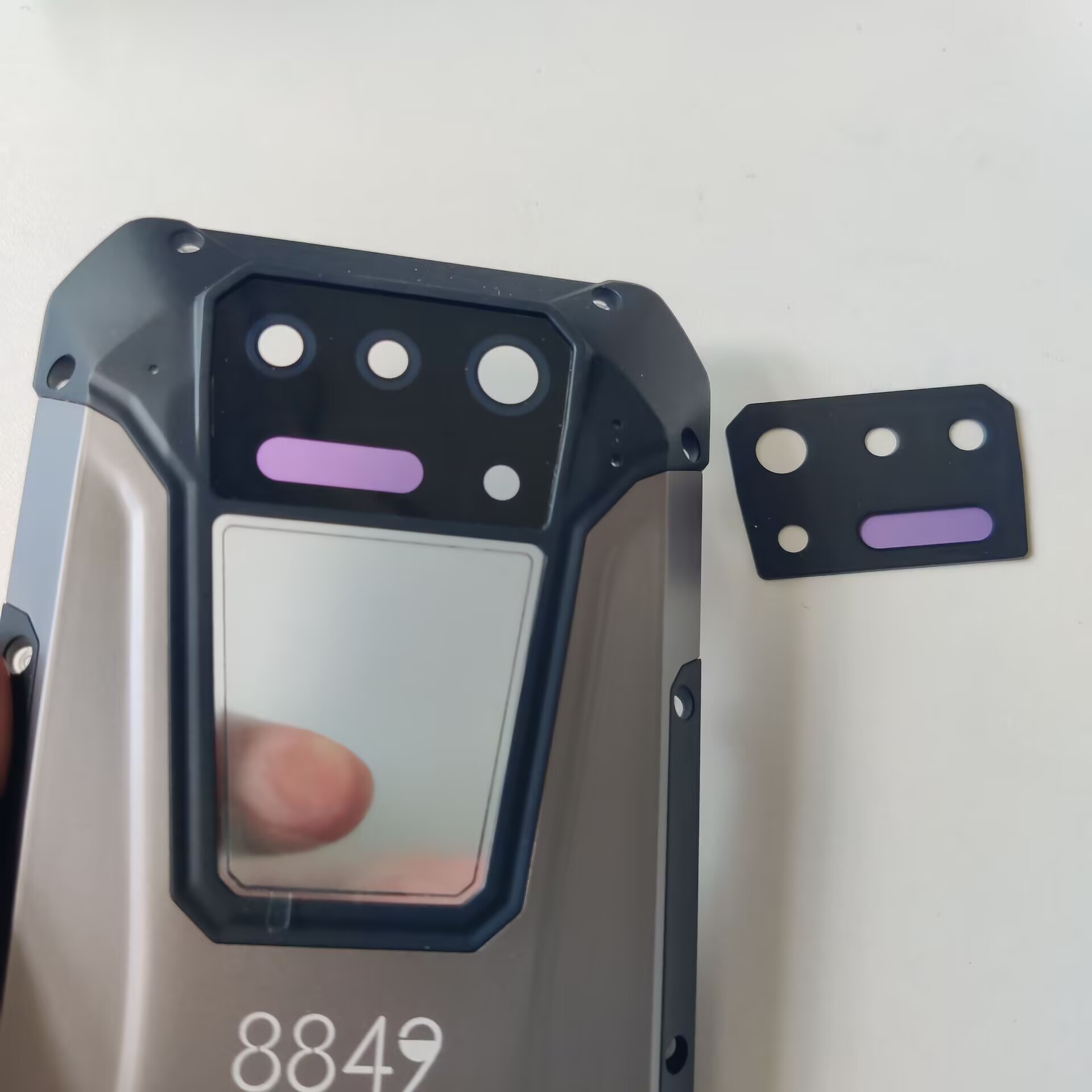 Neue Für Unihertz 8849 Panzer 2 Profi Zurück Hinten Kamera Objektiv Glas Abdeckung Für Unihertz Panzer 2 Profi 8849 praktisch ersatzteile Flims
