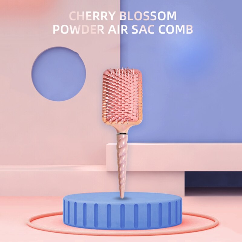 Kreative Entwirren Haar Kämme Detangle Kopfhaut Massage Haar Pinsel Salon Barbier A2UB