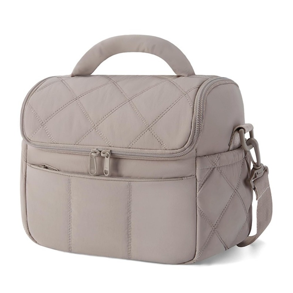 Neue Nylon-Lunchtasche, wiederverwendbar, auslaufsicher, isolierte Tasche, multifunktionale isolierte Lunchbox, Damen-Einkaufstasche: Himmel Blau