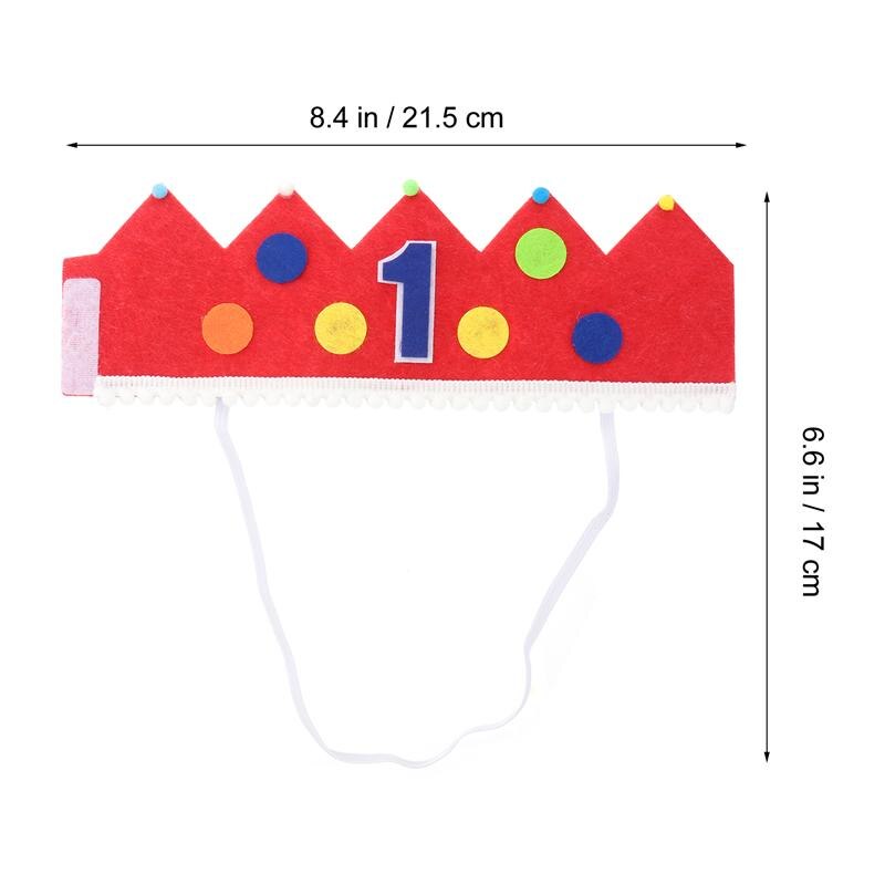 Circus Thema Baby Hoed Baby Eerste Verjaardag Hoed Baby Kids Hoofdband Haar Accessoires Voor Dancing Party Banket