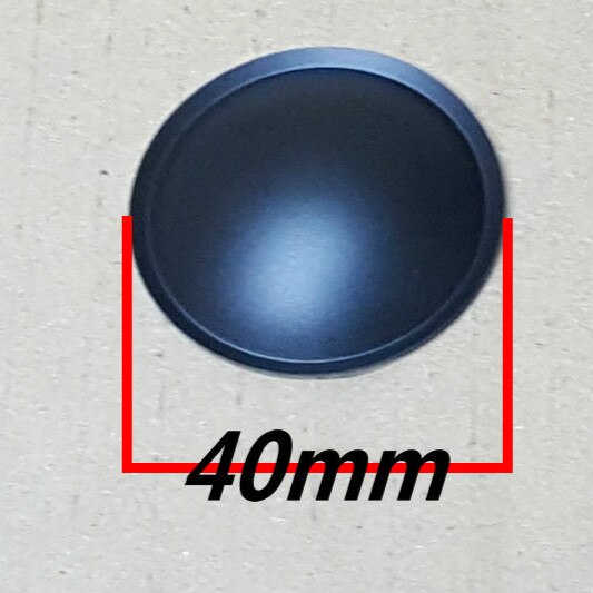 SHEVCHENKO Woofer Speaker PP Dust Cap 30mm 40mm 43mm 54mm 64mm 74mm Plastic Dust Cap For Repair Bass Speaker Accessories 2pcs: 40 mm