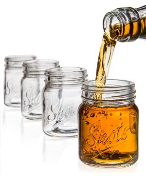 Mini bocaux de maçon transparents de 2oz | En verre à shot de nouveauté, USD45.60 pour 24 pièces/chaque USD1.90