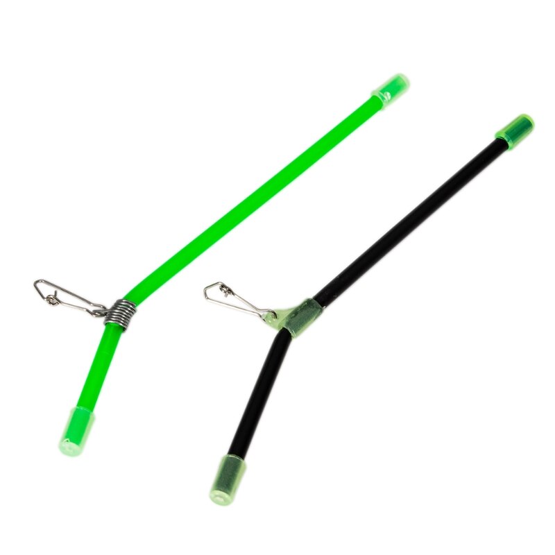 Bifurcado Booms mar pesca Anti-enredos alimentador Boom con broches señuelo de pescado tubo de plástico 20cm conector de equilibrio