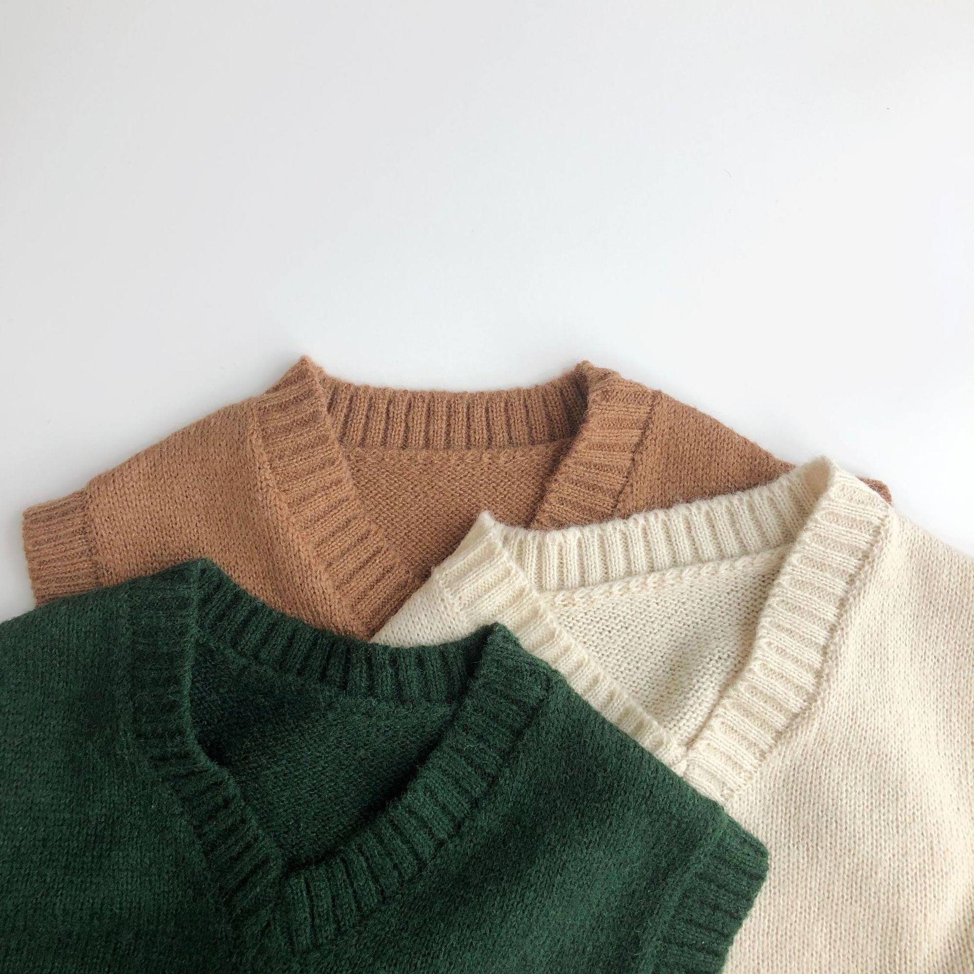Marrone - Roman A righe - Maglia lavorata con scollo a V - Next