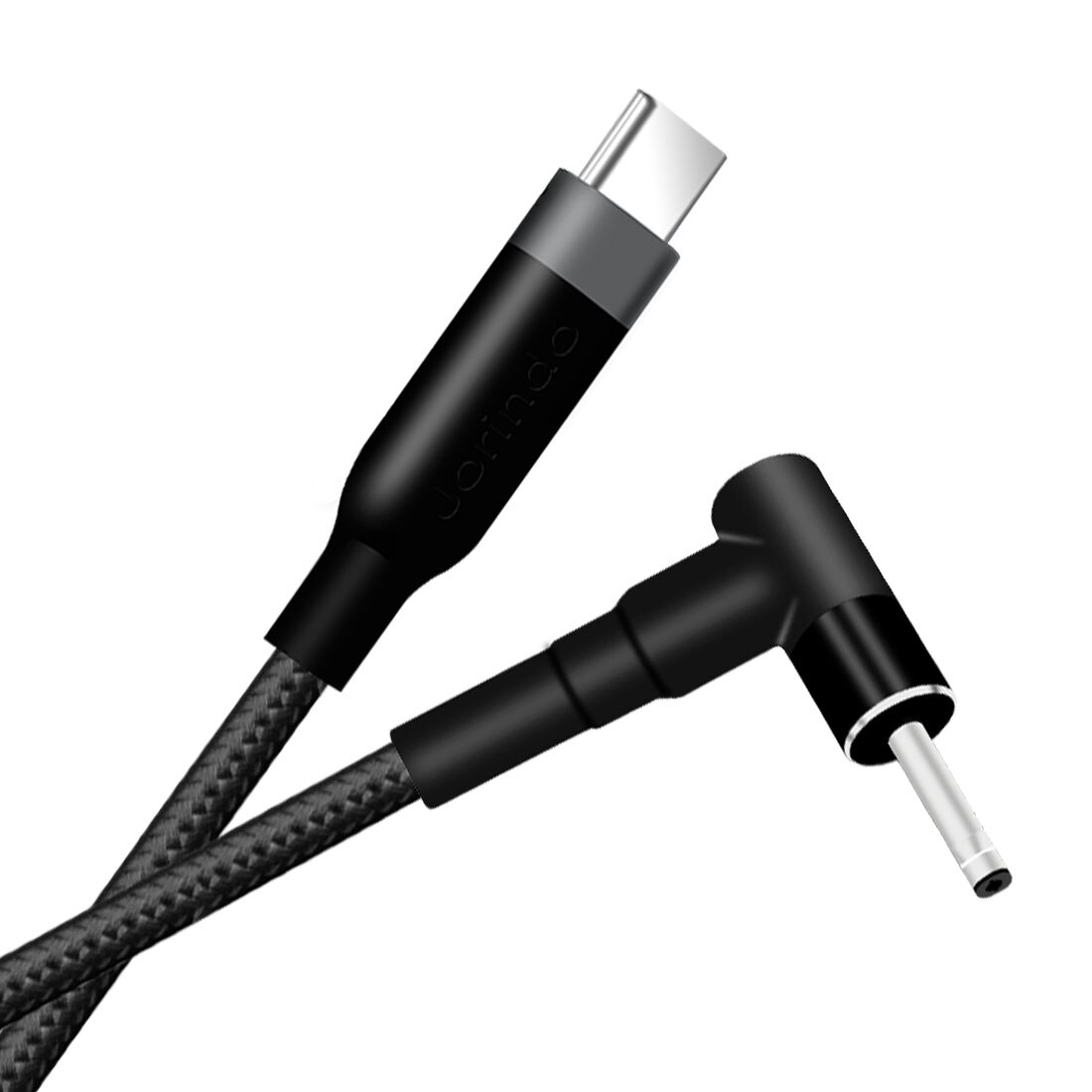 Jorindo Type-C Stekker Naar DC4.0 * 1.7Mm Plug Laptop Pd Misleidt Snel Opladen Adapter Kabel, voor Lenovo, Redmibook