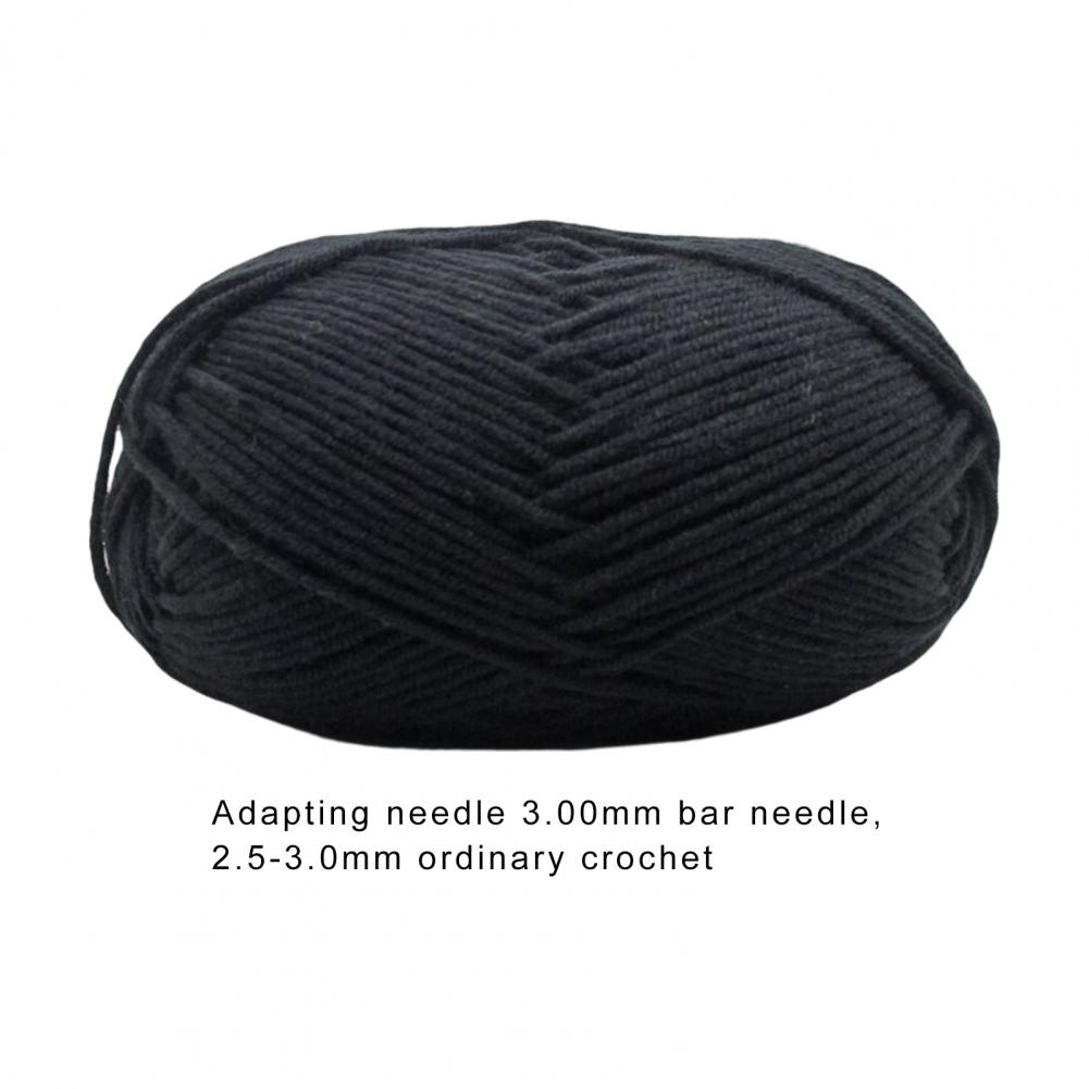 Fil de crochet en coton de lait 4 plis, ligne d'épaisseur, fil de laine ogo, , ultra doux, lework grossier, bricolage