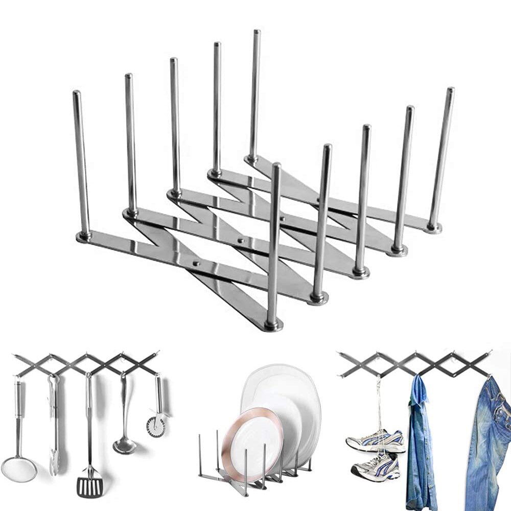 Kitchen Racks Cupboard Storage Rack Home Seasoning Storage Rack Retractable Landing Multi-Purpose Shelf Plastic Spice Rack