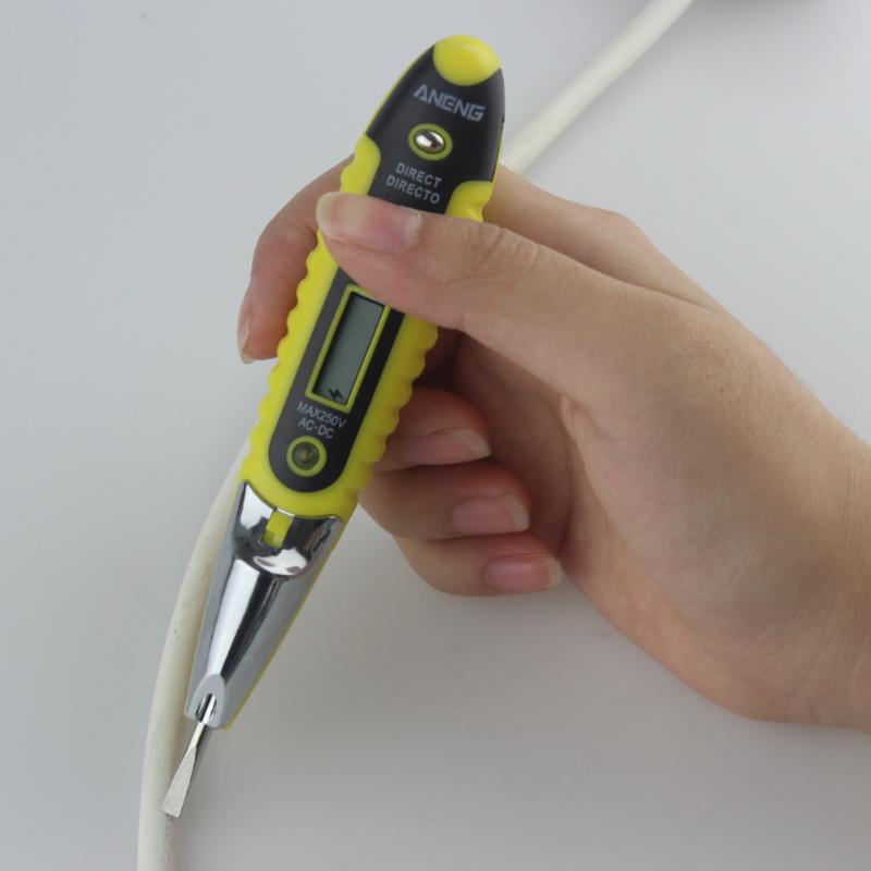 Digital Electric Meter Test Pen AC/DC 12250V Elec... Grandado