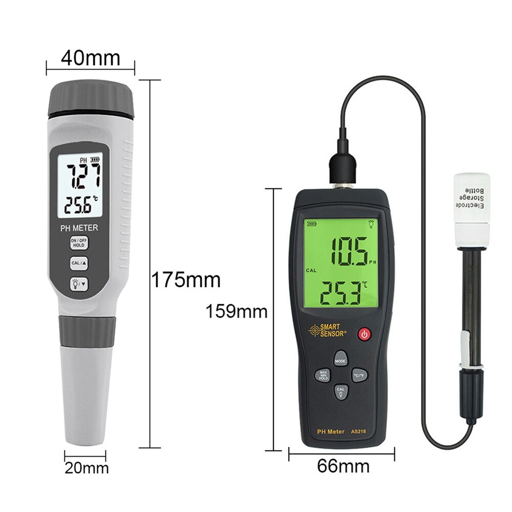 digital PH meter Pen Type Portable Water Tester Ac... – Grandado