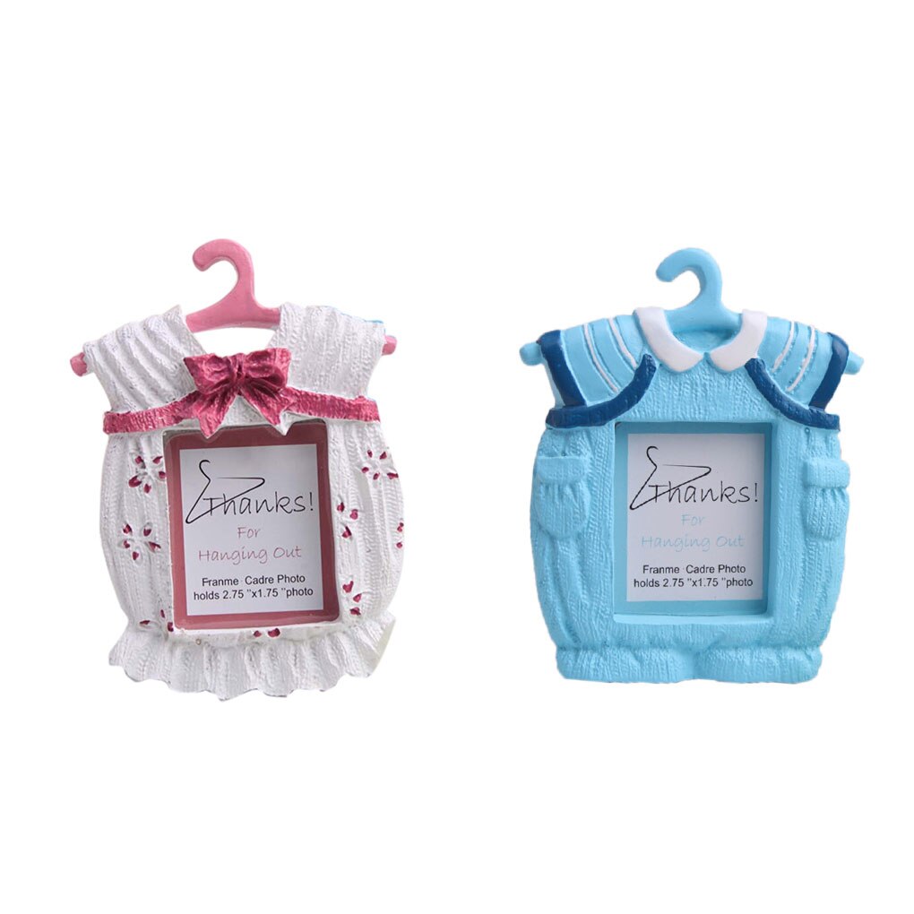 Brand Baby Clothes Shape Photo Frame Newborn Baby Photo Frame Perfect Baby Shower