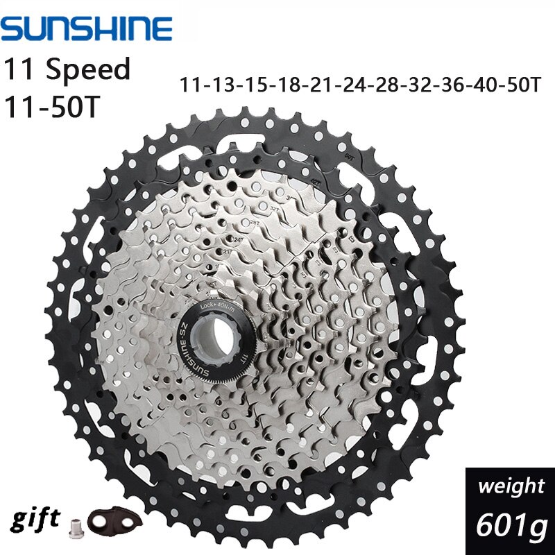 Cykel mtb kassette 8s 9s 10s 11s speed 32/36/40/42/46/50t frihjul breddeforhold mountainbike svinghjul: 11 hastighed 11-50t