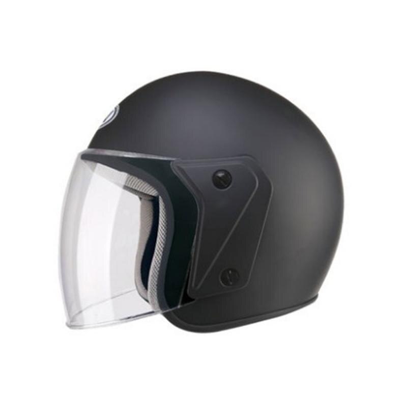 Adjustable Size Dial DOT Full Face Mask Skull Cap Motorcycle Helmets Unisex-Adult Motorcycle Helmet Motorcycle Accessories: black