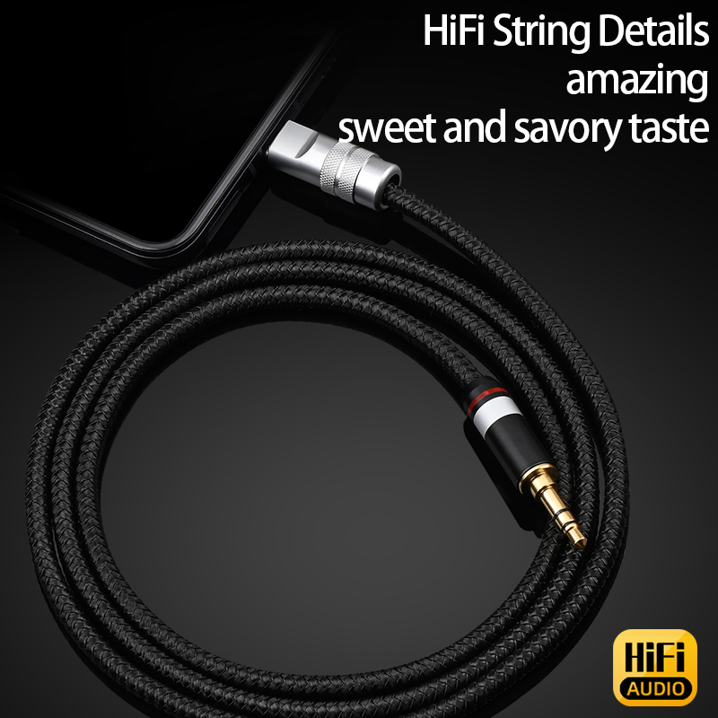 Ataudio Hifi Usb Type C Naar 3.5Mm Aux Audio Kabel Headset Speaker Headphone Jack Adapter Auto Aux