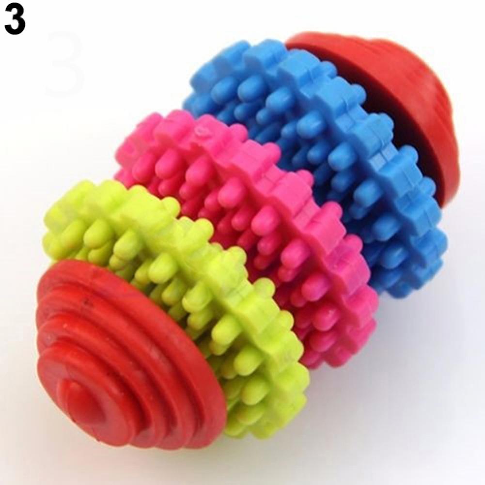 Juguete de goma duradero para mascotas, dentición Dental colorida, dientes saludables, encías, productos para mascotas, Color aleatorio: 3