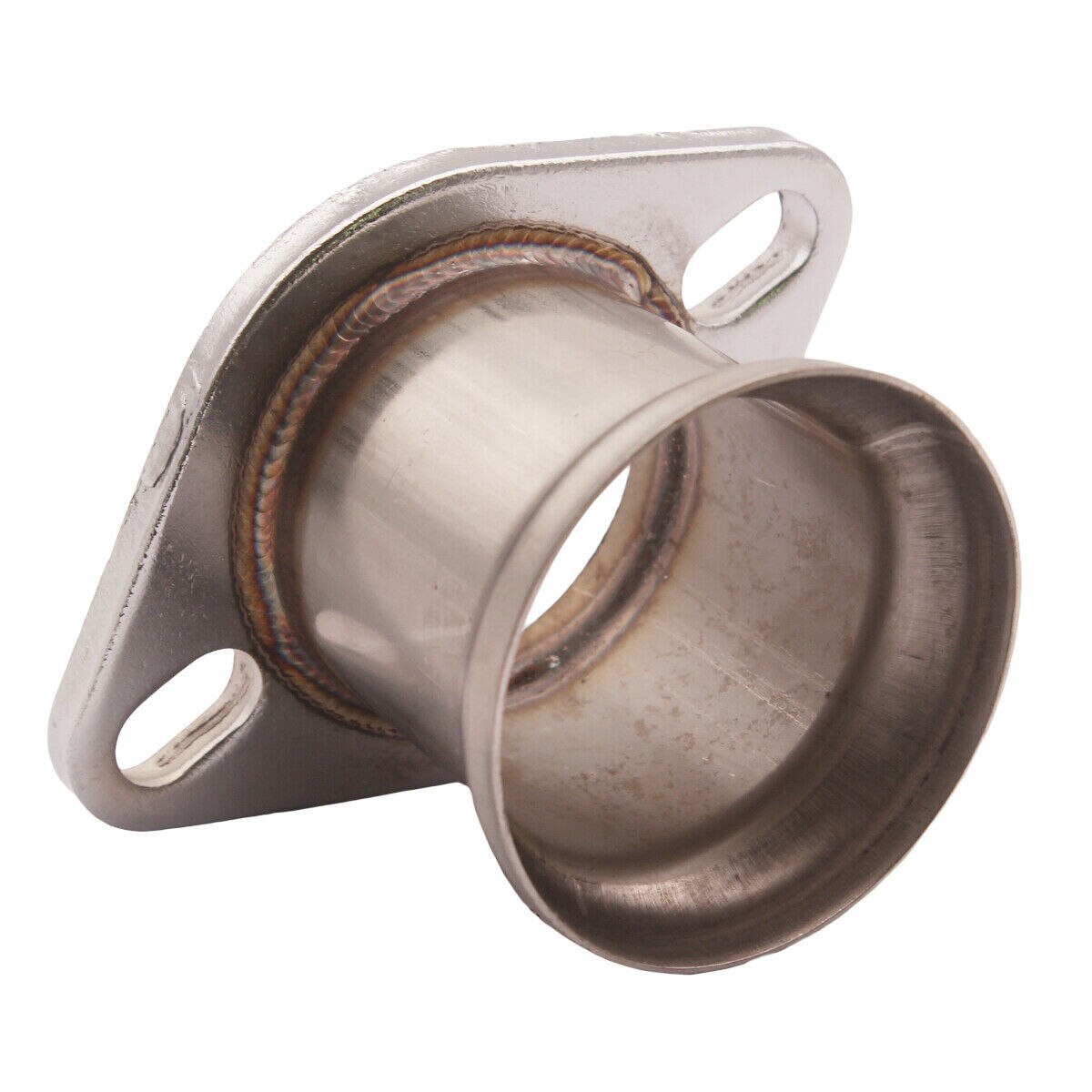 3" Stainless Steel Pipe to 2.5" 2 bolt Flange Reducer Downpipe Turbo Exhaust