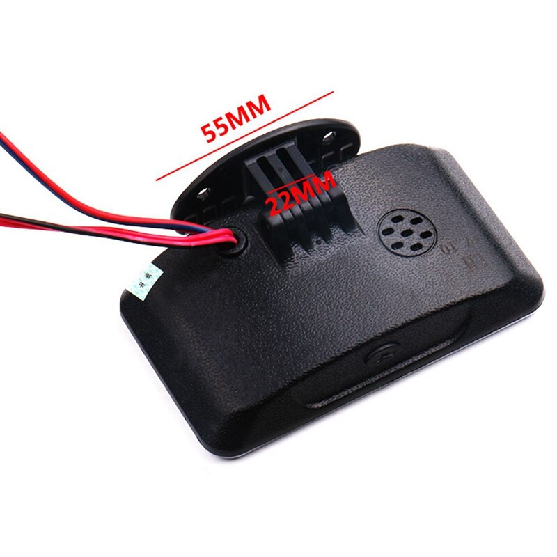 2 in 1 Car LCD Digital Gauge Voltage Pressure Water Temperature Meter Buzzer Alarm M10