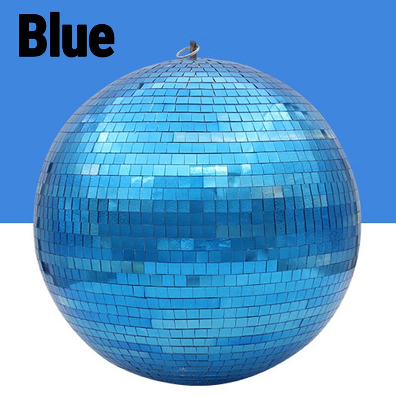 Bola de cristal reflectante giratoria de 90- 220V para dj, bar, ktv, Bola de discoteca, decoración de escenario, concierto, boda, hotel, bola de cristal colorida
