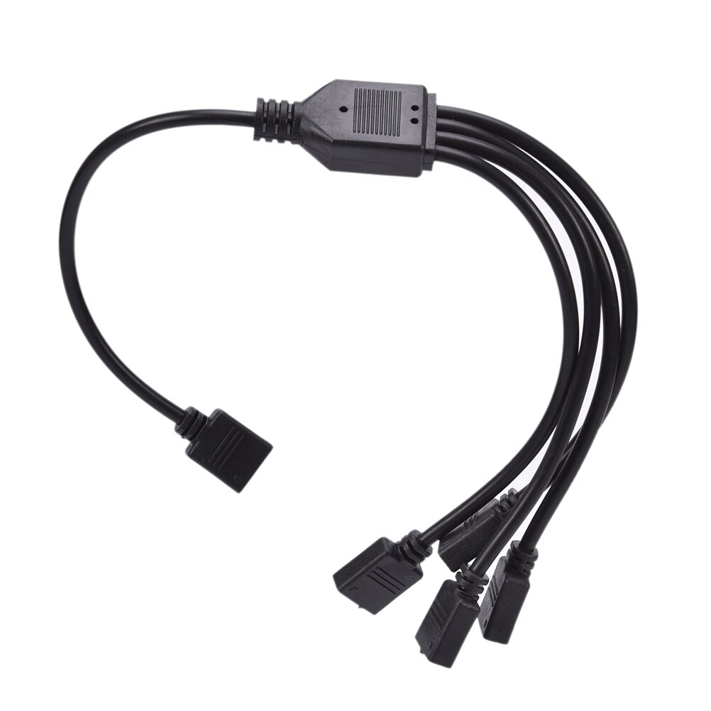 1 Tot 1/2/3/4 Ports Female Verbinding Kabel Voor Led Rgb Strips Licht Connector 4 Pin Splitter Voor 3528 5050 Rgb Led Strip