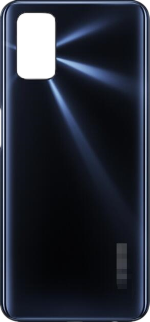 Per OPPO A52 batteria coperchio posteriore coperchio sportello sostituzione coperchio posteriore batteria: Black