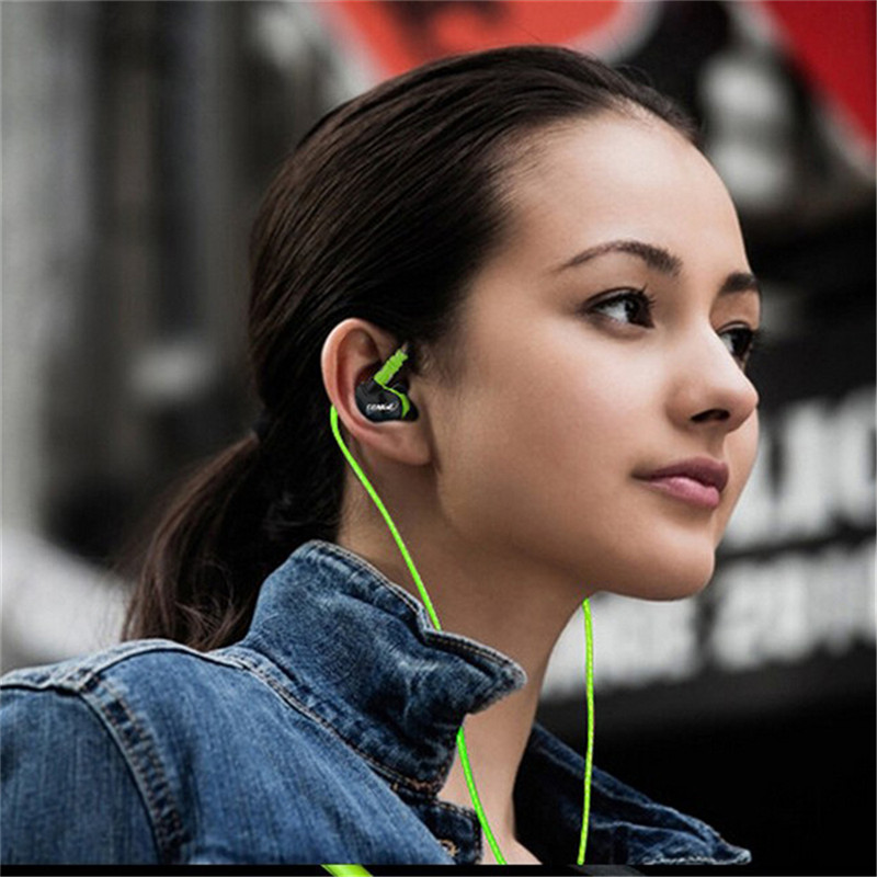 Sport Fonge Headphones Earphones Running Sweatproof Stereo Bass Music Headset With Mic For All Mobile Phone 4 color