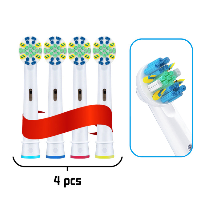 Electric brush head For Oral b Brush heads attachments Replacement Spares Refills oral-B nozzles: Orange