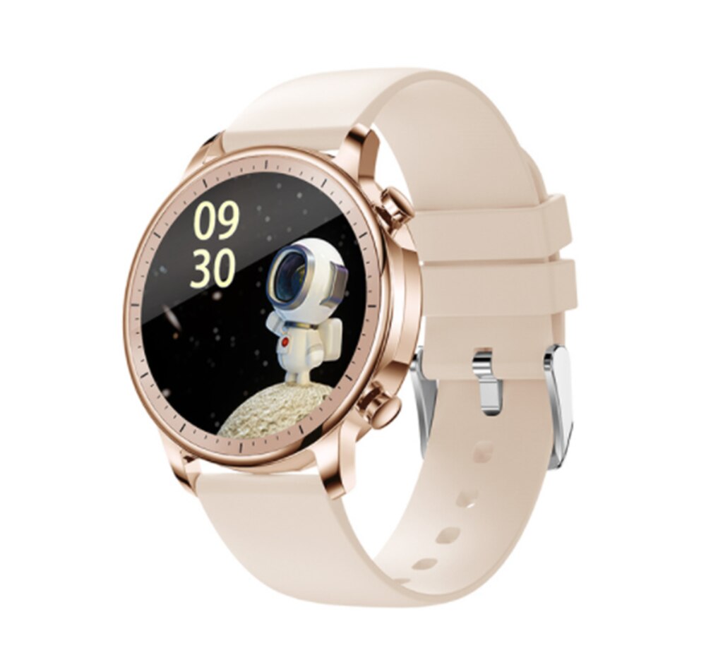 V23 pro damen-smartwatches mit temperaturanzeige und full-touch-fitness-tracker;  ip67 wasserdichte herren-smartwatches mit blutdruckmessung: Gold
