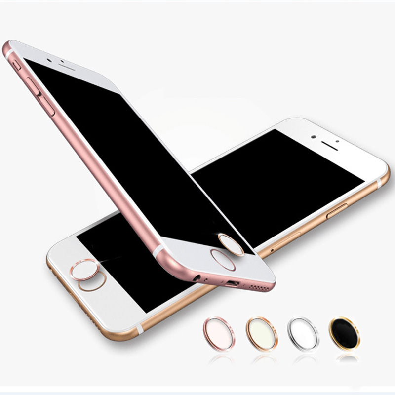Polymer Material Touch ID Home button Sticker protector keypad keycap for IPhone 5s 6 6s Support Fingerprint Unlock Touch key ID