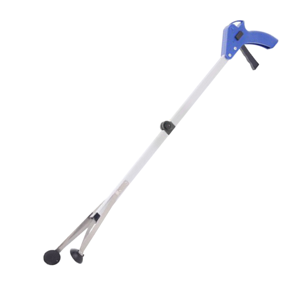 Pinza recogedora de basura con Clip giratorio de 360 °, herramientas de recogida, extensor de agarre plegable ligero de 80cm, herramienta de mano: Default Title
