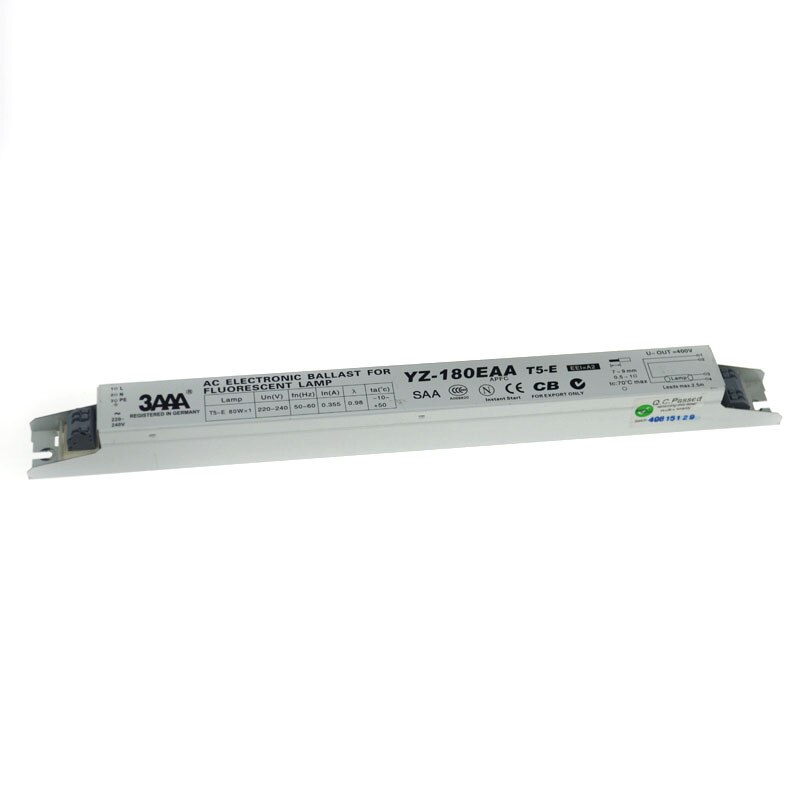 3 aaa yz -180 eaa  t5- e loistelamppu erillinen elektroninen liitäntälaite 80w yksi yhdelle  t5 erillinen lamppu