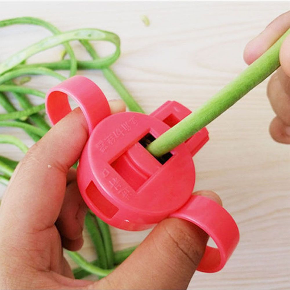 Multifunctional French Bean Slicer Cutter Green Bean Vegetable Runner Slicer Cutter Stringer Remover Peeler Kitchen Tool