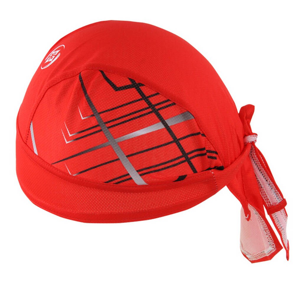 Fietspetten heren en dames fietskleding pet/fietsmutsen: Laser rood 1