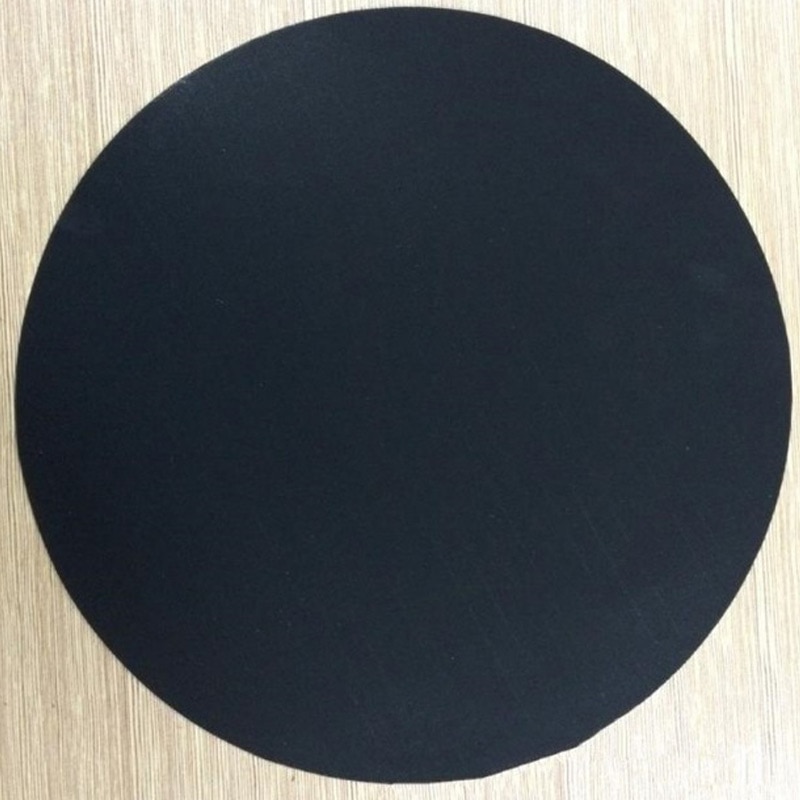 2 stk runde teflon non-stick matte panne stek liner ark matlaging wok ark pad kjøkken bbq bakematter høy temperatur motstand