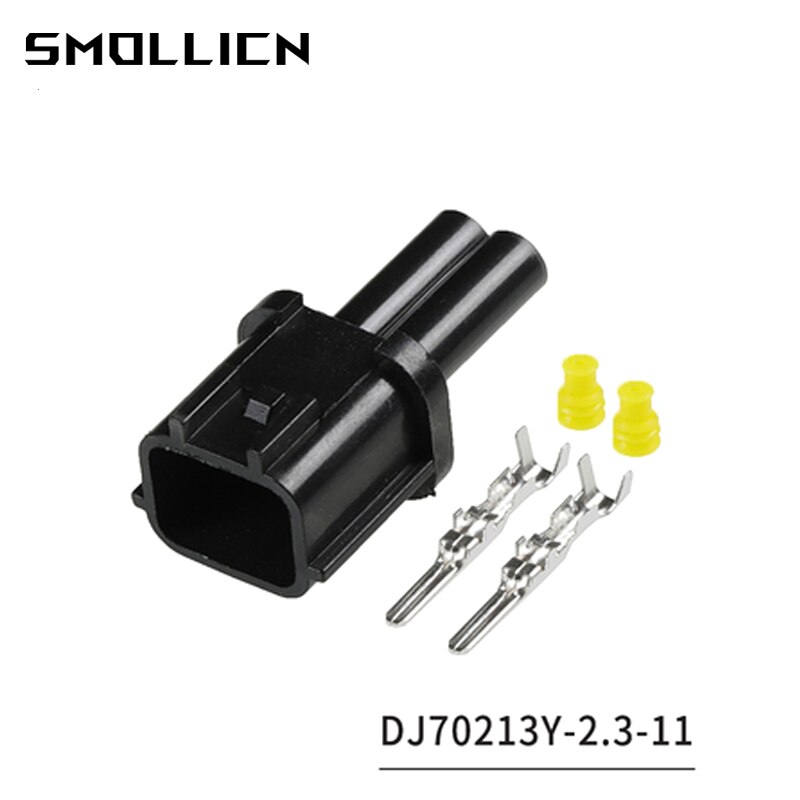 1-50 Sets Sumitomo 2 Pin Male Female Waterproof Auto Electrical Plug Automotive Wiring Connector For Hyundai Nissan 6098-0137: 2p male / 1 Sets