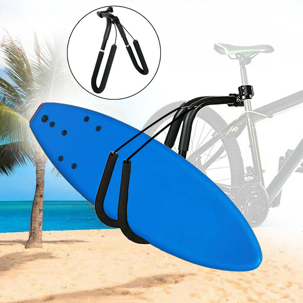 Bike Surf Rack Surfplank Fiets Mount Houder-Verstelbare Fiets Surfboard Carrier Rack Voor Shortboard Wakeboard Board