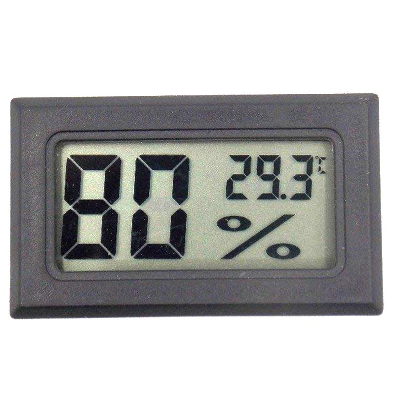 FY-11 Mini Digital LCD Environment DIY Thermometer Hygrometer Embedded Temperature and Humidity Meter in Room CNIM