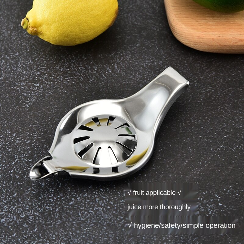 Stainless steel lemon juicer orange manual juicer lemon extruder lemon clip kitchen gadgets and accessories