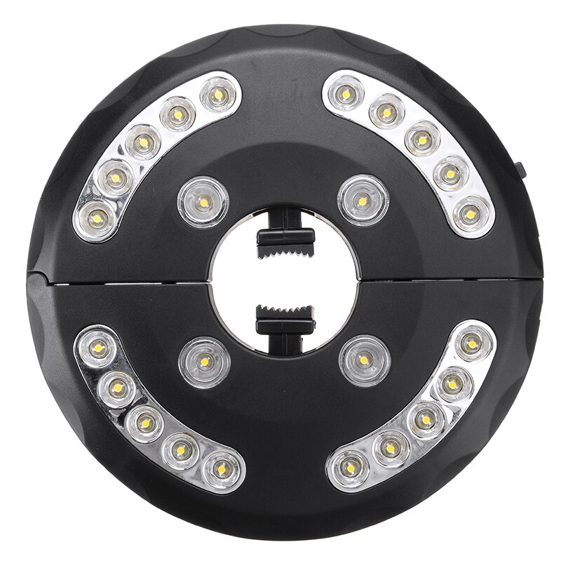 24 leds parasol lampe udendørs terrasse paraply lys til haven strand parasol stang lys bærbare camping telt lys