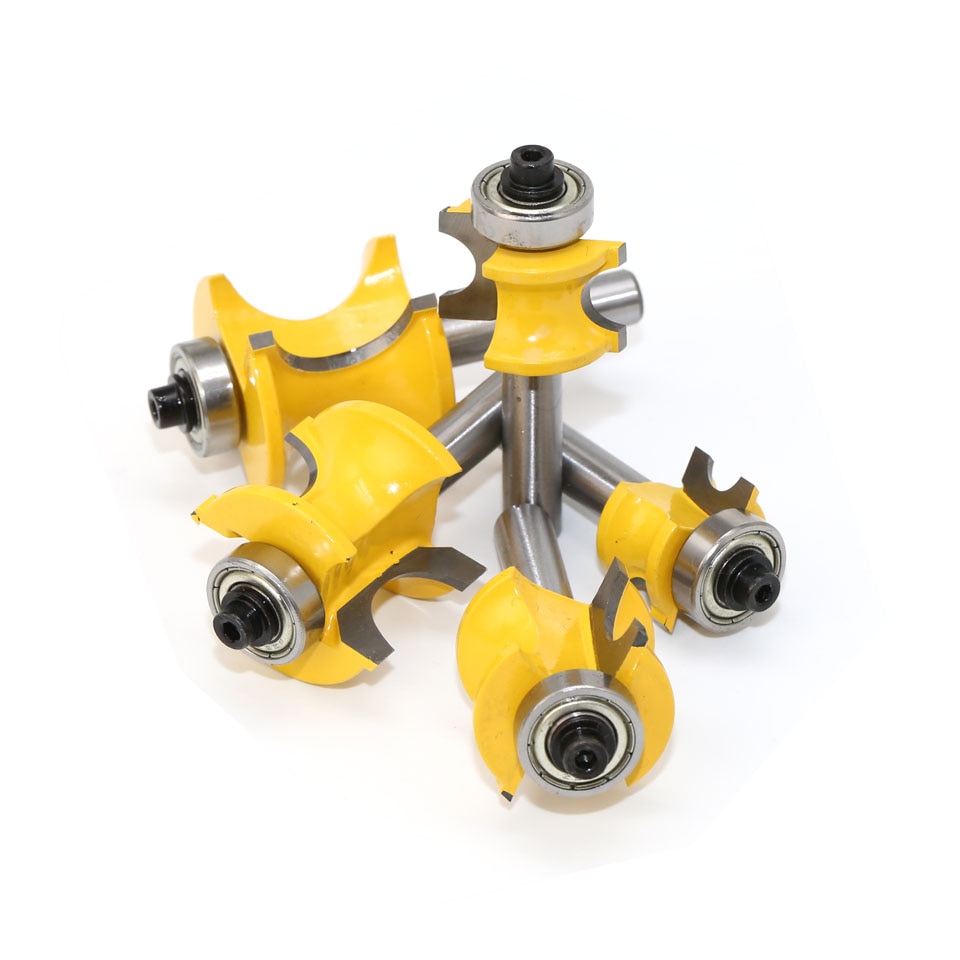 T Shape Rail And Stile Router Bit 1/2in Shank 3 Teeth Milling Cutter