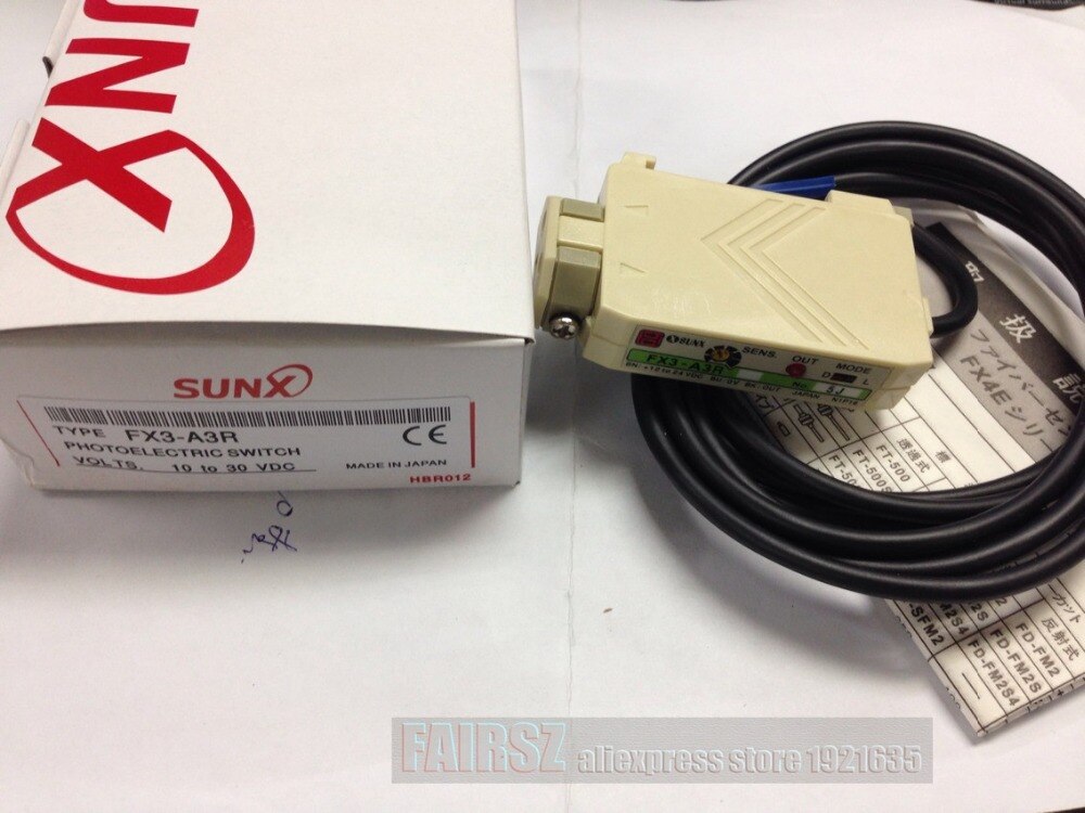 Original sunx  fx3-a3r optisk fiber forstærker sensor