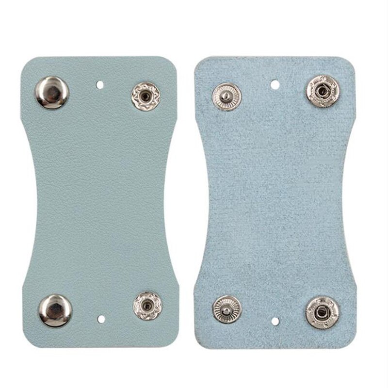 1Paare PU Clip wiederverwendbar Küche Papier Hand Handtuch Verschluss Halfter fest DIY: BL