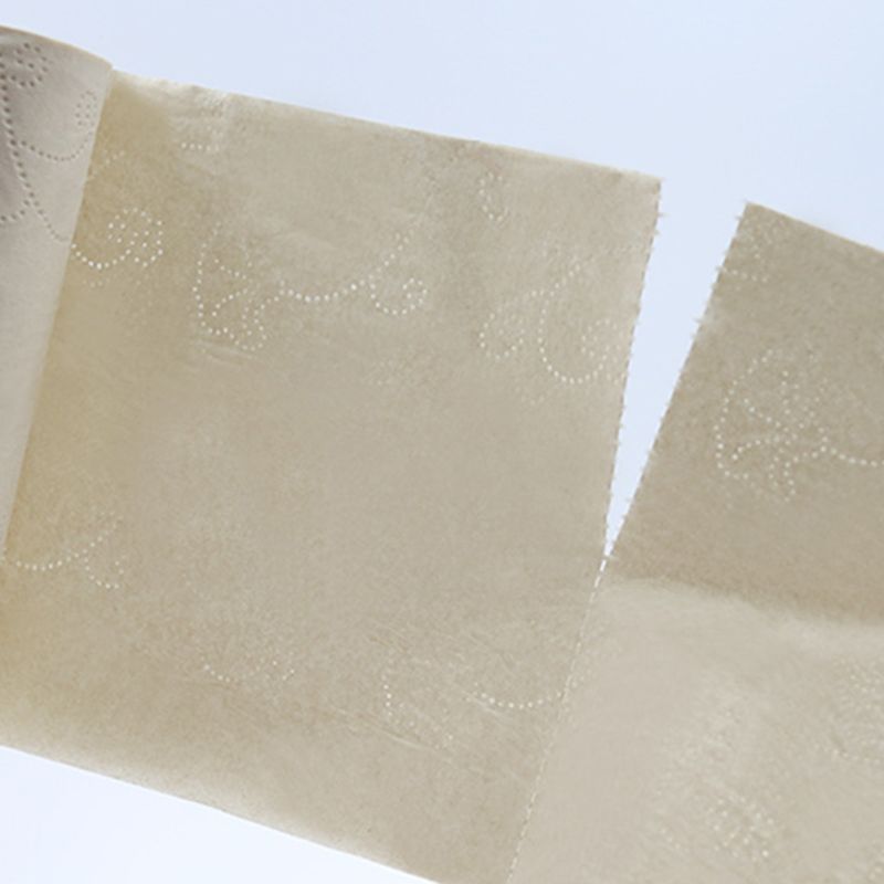 16 Rolls Toilet Paper No Fluorescent Original Bamboo Pulp Paper 4-Ply Sheets AXYC