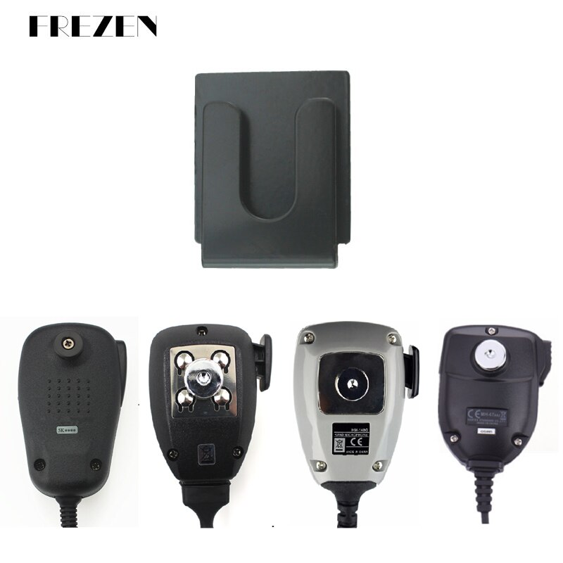 Universel 3M main Microphone crochet support pour Yaesu 7900 Kenwood ICOM Motorola Hytera QYT WOUXUN Radio bidirectionnelle