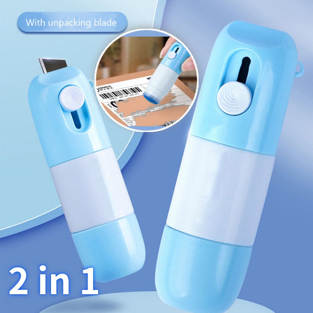 Thermal Paper Data Identity Protection Fluid Thermal Paper Correction Fluid with Unboxing Knife Durable Thermal Paper Eraser