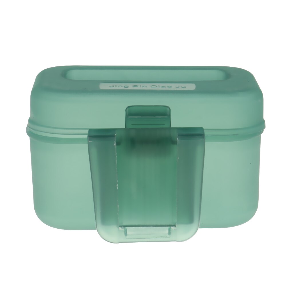 Waterproof Mini Live Bait Lures Earthworms Case Container Clip on Tackle Box/Belt