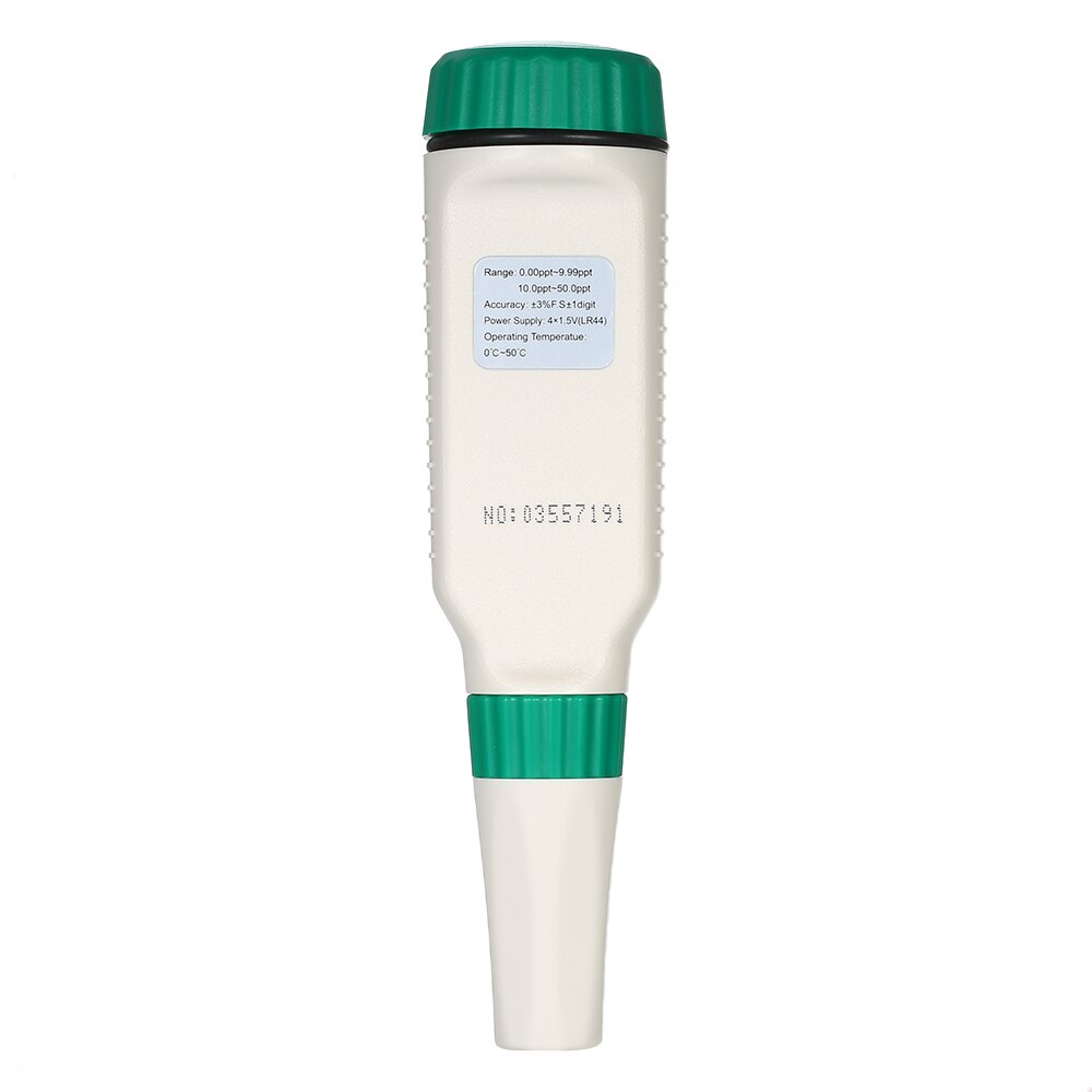 Miernik zasolenia ATC Salinometer wskaźnik soli słony miernik solanki próbnik zasolenia wody morskiej z 0.00ppt-9.99ppt 10.0ppt-50ppt