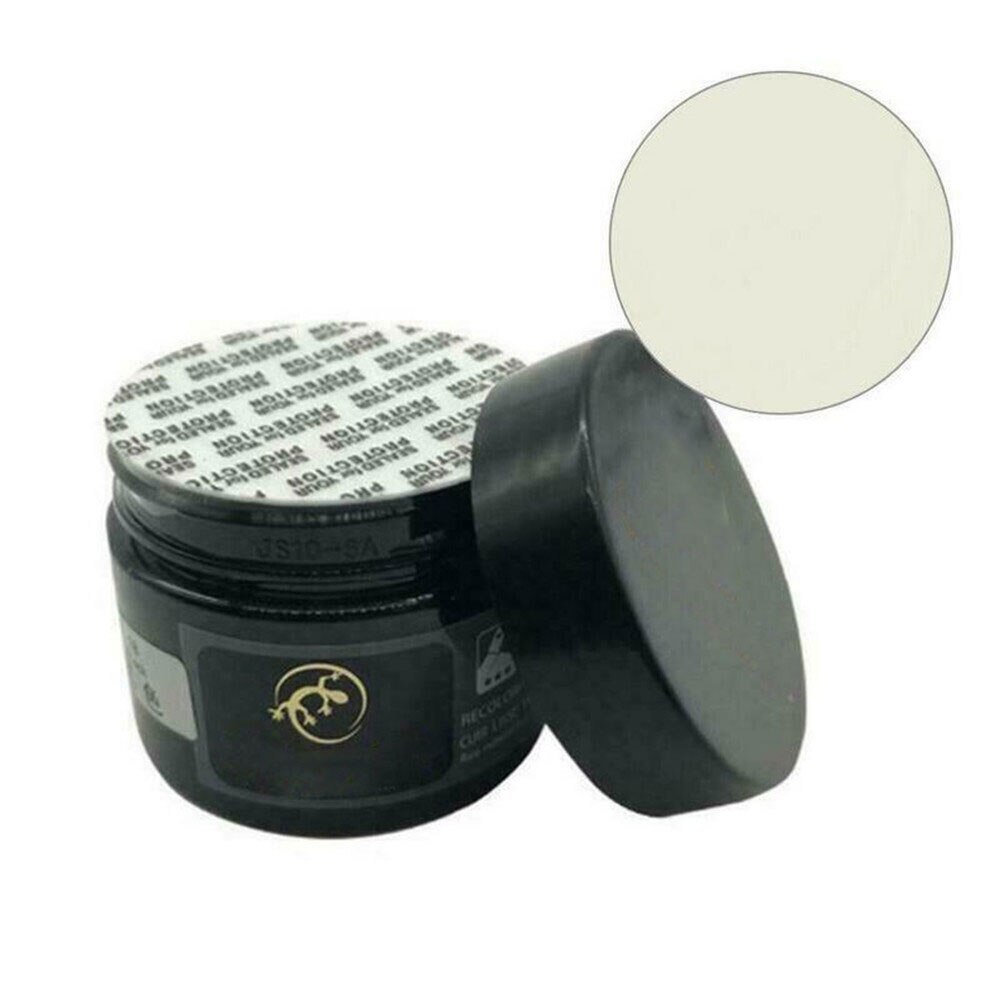 Leer reparatie gel draagbaar vinyl reparatie fix crème gel pasta coating jas scheur kras verwijdering reparatie draagbaar meerdere kleuren: Roomwit